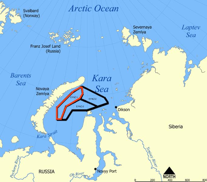 Case study Case study is conducted on a virtual offshore field in Russian Arctic Oil discovery in Kara Sea made by Rosneft and
