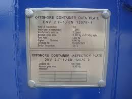 Legislations - Others Marine Order 44 (Safe containers) 2013 Offshore bulk containers IMO MSC/Circular 860 Designed and certified to have sufficient strength to