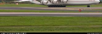 Span 290 feet, Length 275 feet, 250 tons Boeing 747F 1990s