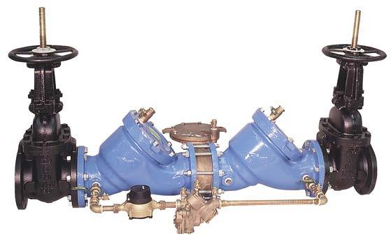 Figure 5. Reduced-pressure Principle Detector Backflow Prevention Assembly (Photo) Source: Watts Regulator Co. 6.