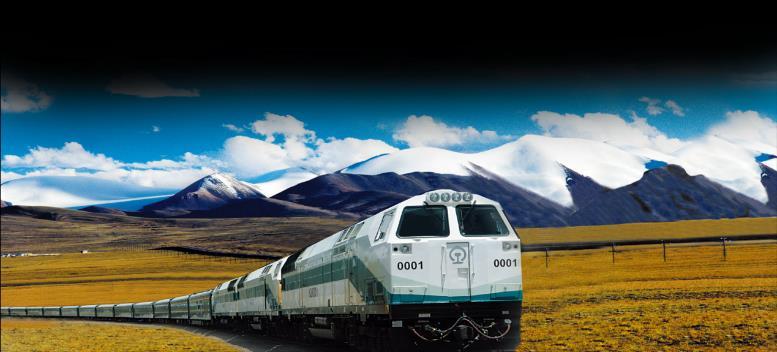Development of Chinese Railways-----Examples Qinghai-Tibet railway is a plateau