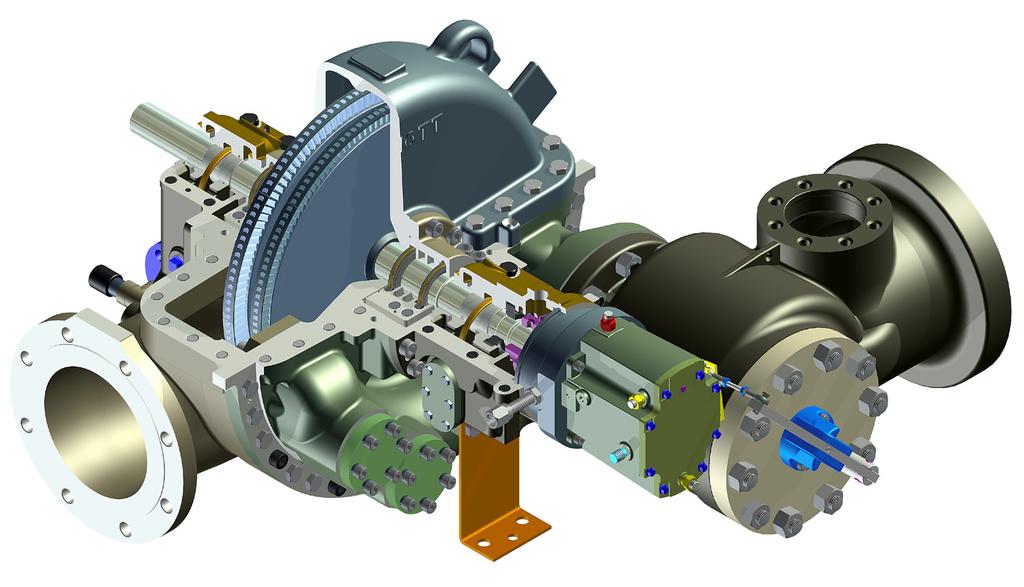 Elliott delivers complete design packages including the steam turbine, speed-reducing gear, generator, lube system, integrated control system, baseplates, commissioning services, operator