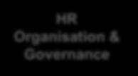 the governance model already discussed in GMC (we are not proposing changes in governance) HR Organisation & Governance HR processes & operations HR Information