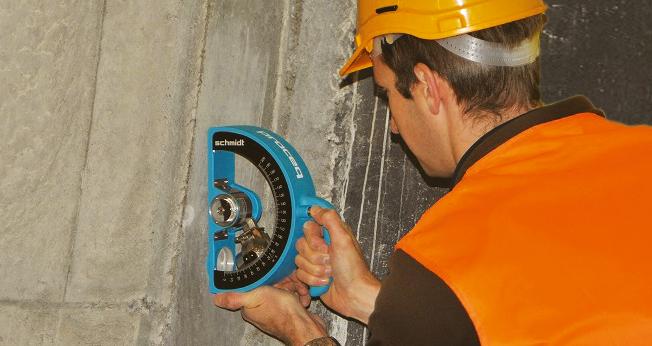 Applications The Schmidt concrete test hammers can be applied on all concrete structures such as bridges, buildings, retaining walls, barrages and many more.