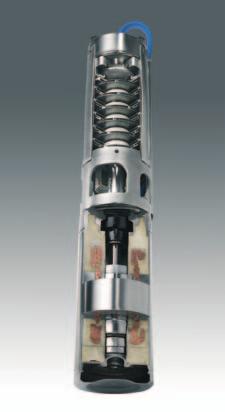 Built-in, jam-free check valves and special upthrust protection guarantee smooth running, fail-safe operation. A user friendly cable guard aids in ease of installation.