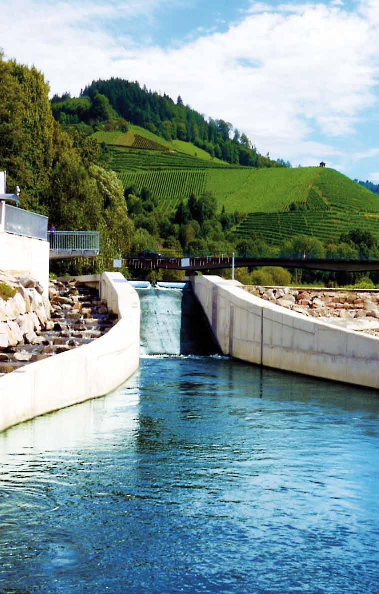 Utilizing your Hydropower Potential Implementation of your own hydro station offers significant advantageous: Using your own domestic energy source. Your energy source is not consumed but renewable.
