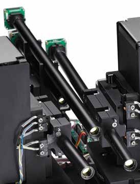 Each optic includes a high-resolution CMOS-based camera and dedicated lens for state-of-the-art imaging, and is driven by micro-stepper motors for the most precise automated XYZ positioning.