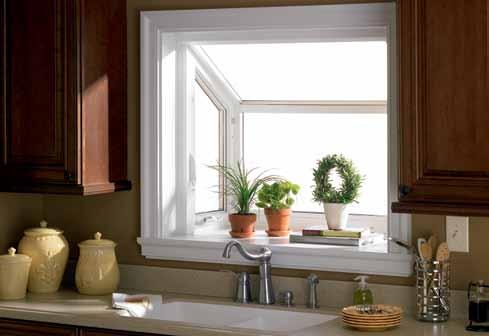 A Prism Garden Window is much more than just a window. It creates a beautiful, sundrenched nook ideal for plants or collectibles.