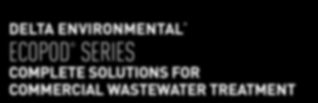 for Commercial Wastewater