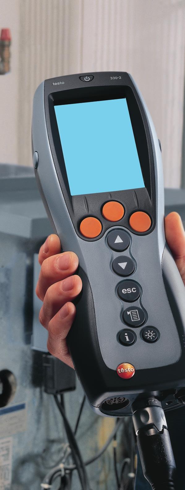 10 testo 330 Flue gas analysis with increased convenience and safety How many degrees is it really?