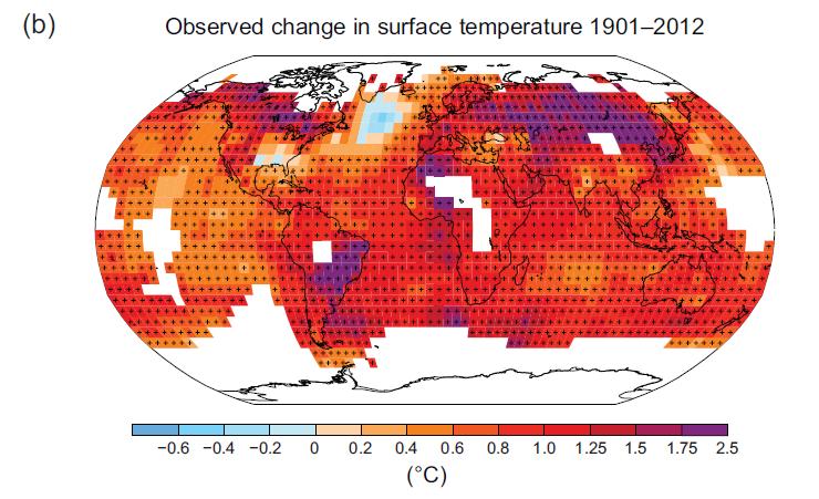 IPCC 2013: Global Surface