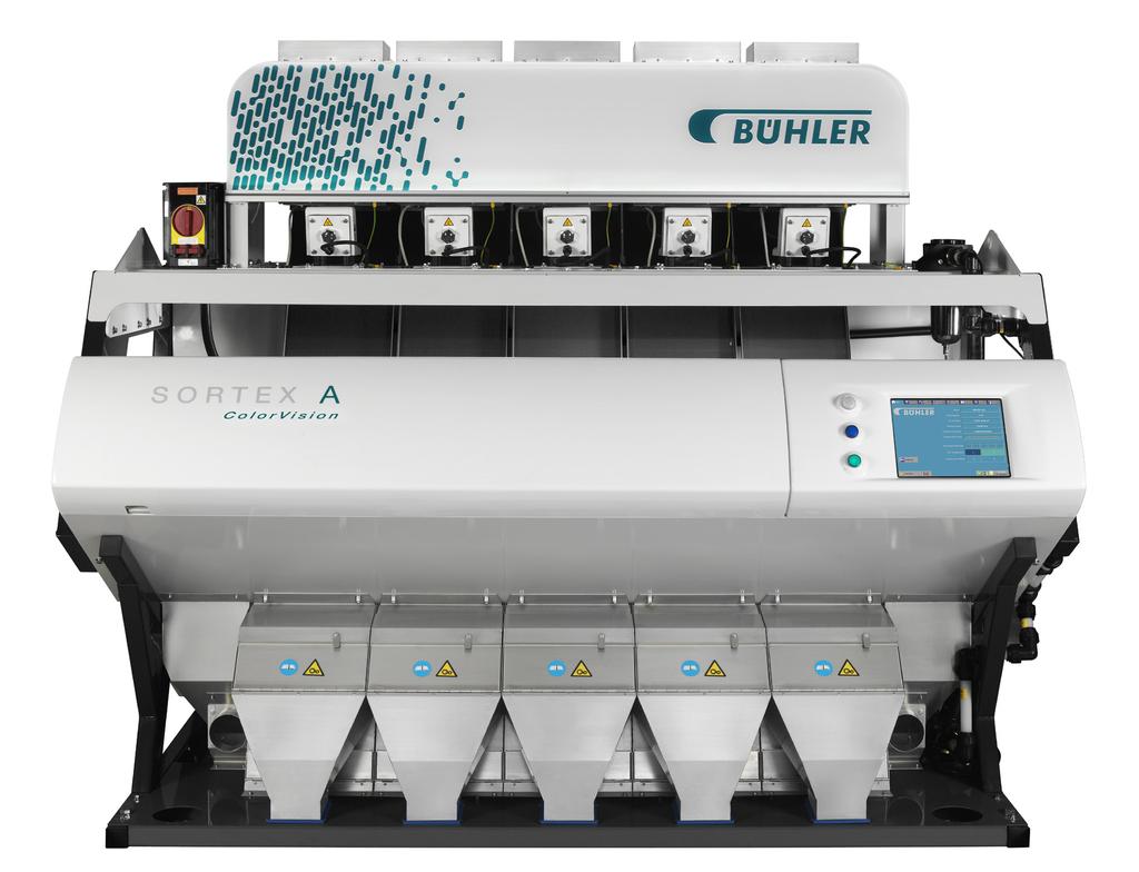 SORTEX A. Sophisticated optical sorters for plastic flake sorting.