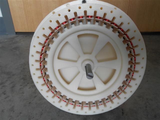 Stackable Permanent Magnet Generator for Micro Hydro Stator has