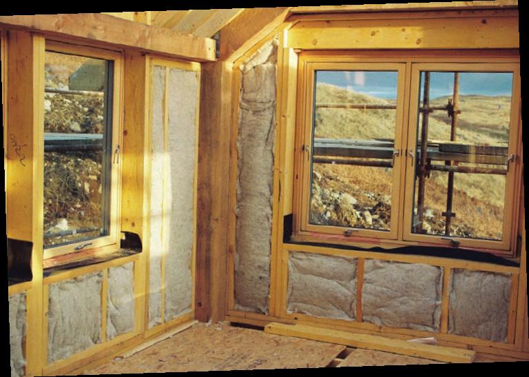 Traditional mineral wool thermal performance can deteriorate by up to 50% with only a few percentage points of moisture absorption leading to increased condensation.