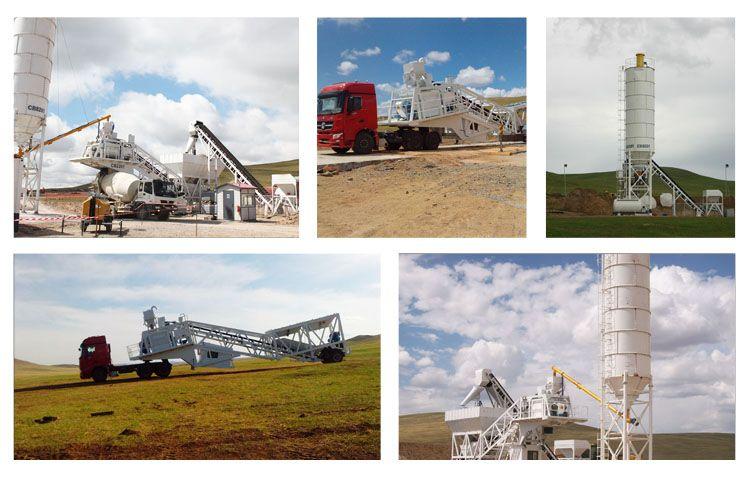 60m3/h Mobile Concrete Mixing Plant 60m3/h Mobile Concrete Mixing Plant is special construction concrete equipment designed by our company as module.