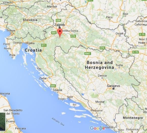 5.1 Croatia: Pokupsko Biomass Boiler Location: Southern part of Zagreb County, Croatia Google maps Technical data Heat production technology // Biomass fired boiler, forest biomass, 1 MW, 2015 Fuel