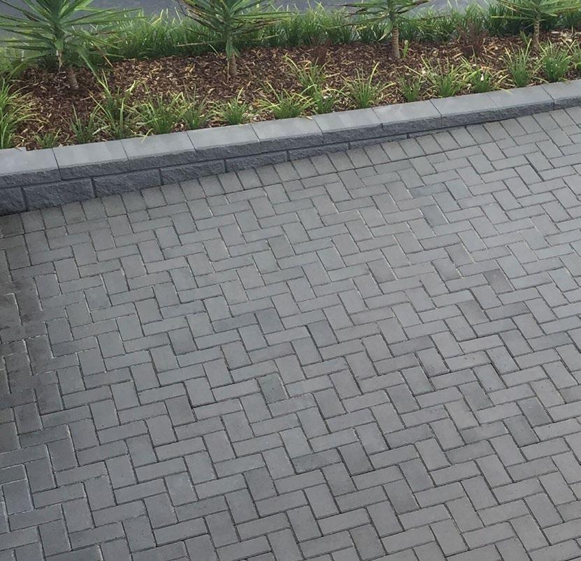 RETAINING WALLS & PAVERS / NEW SOUTH WALES CAMINO 50 small format paver The Camino 50 offers a small format paver ideal for driveways, paths and pool surrounds.