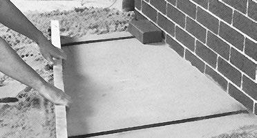 For patio and pedestrian areas, cemented stabilised sand may be used. See Figure 1.. 2.