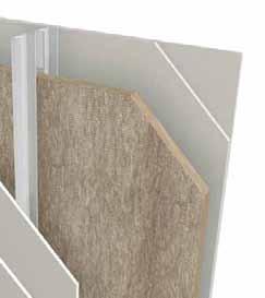 6.5.1 Design details: Separating walls Separating walls Steel frame separating wall ( RD E-WS-1) Advantages 3 The two frames ensure good acoustic isolation Sw02 Sw07 3 Mineral wool in void absorbs