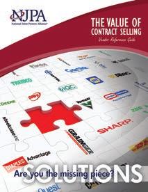 Awarded contract suppliers have the advantage and benefits of contract selling and are in a position to be selected by the NJPA member through contract purchasing decisions.