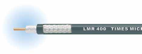LMR-400 LMR -400 Flexible Low Loss Communications Coax Ideal for Drop-in replacement for RG-8/9913 Air-Dielectric type Cable Jumper Assemblies in Wireless Communications Systems Short Antenna Feeder
