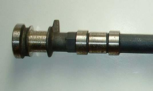 Rusted, Pitted Camshaft Caused
