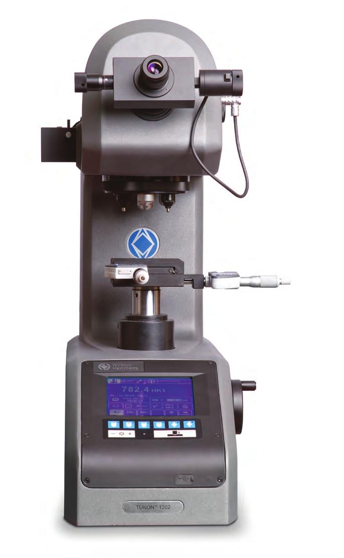 Knoop/Vickers Hardness Testers Tukon 1102 1202 The Knoop/Vickers Tukon 1102 and 1202 Hardness Testers are versatile and user-friendly, and are ideal for both quality assurance and metallurgical