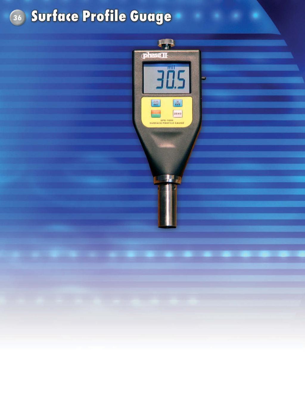 New! 5 Year Display 4-digit LCD Measuring Range 0-800µm (0-30mils) Accuracy +/-5% or 5 µm (Whichever is greater) Resolution 1 µm (0.