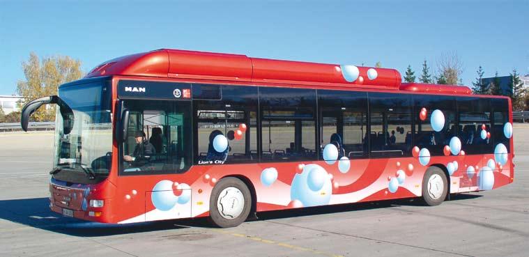 H 2 Bus Operations in HyFLEET:CUTE H 2 ICE Buses: Questions Answered MAN Nutzfahrzeuge APU fuel cell