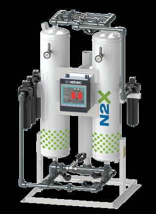 swing adsorption (PSA) and membrane systems. Depending on required flow and purity, both can be far more cost-effective than bulk or high pressure cylinder sources.