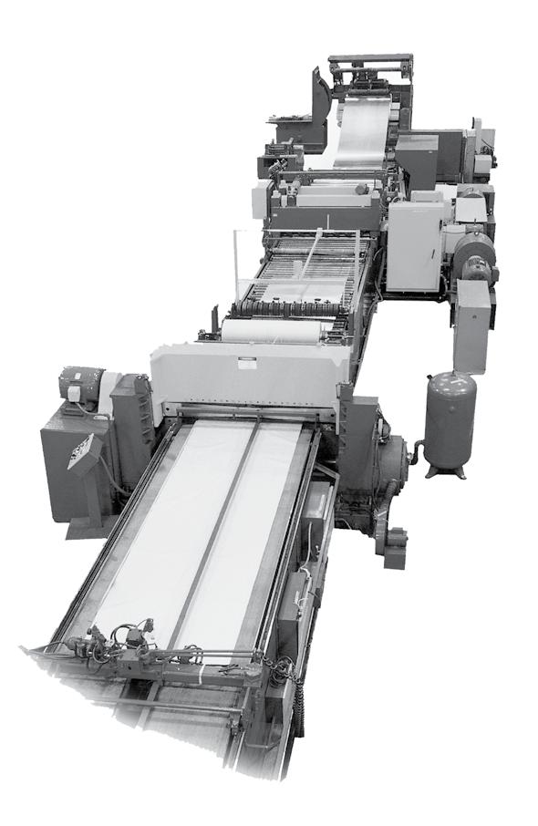 State-of-the art leveling and cut-to-length systems process mill