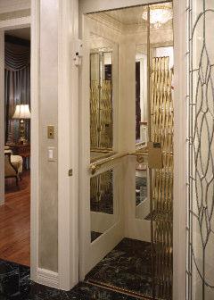 Inclinator elevators can have up to three door openings in any configuration. Other custom features include woods and finishes, handrails, lighting, gates and control plates.