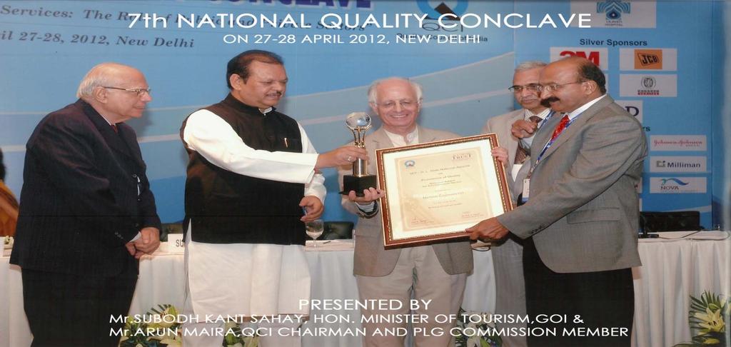 Mailhem Won National Quality Award 2012