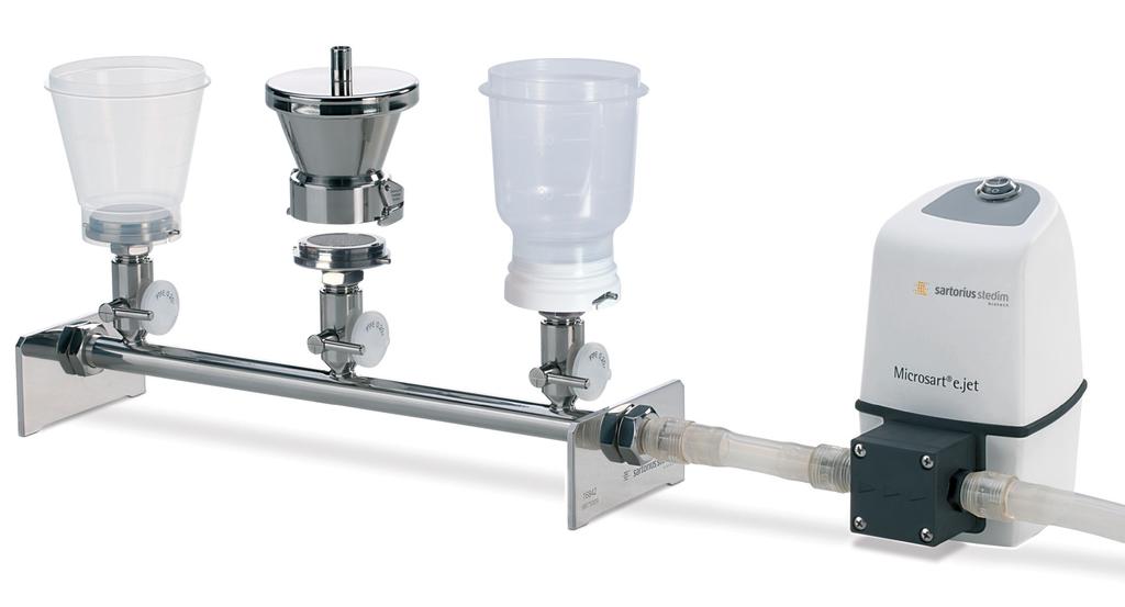 Combisart Filter Station Membrane Filtration Manifolds Vented, Individual and Multi-Branch Systems The Combisart system enables you to select the optimal hardware and consumables for your needs in