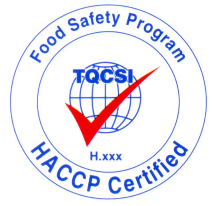 HACCP Code: 2017 HACCP Code for Food Safety Programs HACCP CODE:
