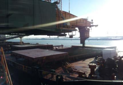 UA Prototype at EMO Loading Panamax Vessels