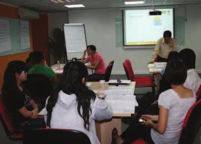 Successfully Completed participated in the pilot Training of 29, 2011. During the workshop, HR were trained on participatory delivery skills and how to use Better work materials effectively.