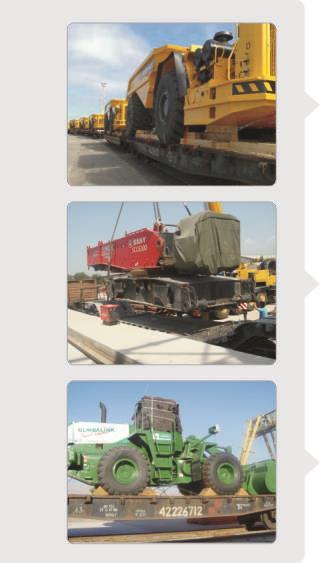 Project References Drilling Rigs from Sweden to Kazakhstan Globalink s Projects Division delivered 6 drilling rigs and 6 heavy duty underground dump trucks from Sweden to Kazakhstan for a mining