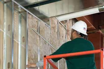 In line with all CertainTeed fiber glass insulation products, CertaPro AcoustaTherm batts resist mold and mildew and will not rot or