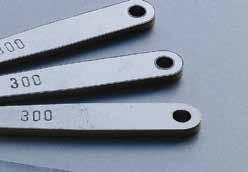 30 mm for the assembling of tool machines Shims up-to 4000 mm length and 0.10 to 5.