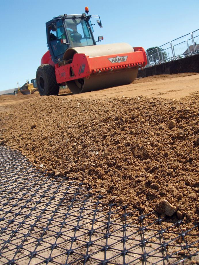 Tensar TriAx Geogrids: Proving Value on Haul Roads Across the World An estimated one-half of all roads in the United States, and an even higher percentage of roads throughout the world, are unpaved.