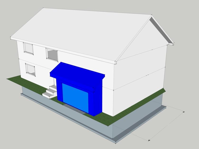 SECTION 2 - EXCEPTIONS Attached Garages The front wall of attached garages serving a single dwelling unit and supporting no floors of construction is