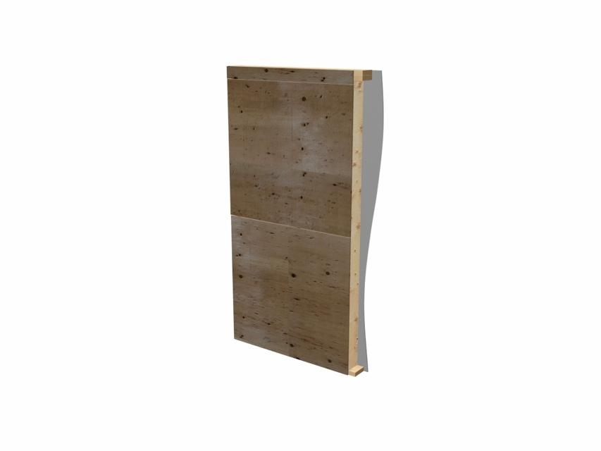 The Braced Wall Panel The lateral forces on a building cannot be resisted with unbraced studs and plates. The motion will tend to deflect the studs and result in significant damage or even failure.