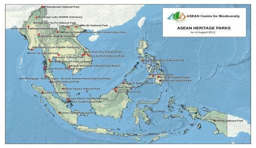 The ASEAN Heritage Parks Programme Regional cooperation to effectively manage ecologically representative protected
