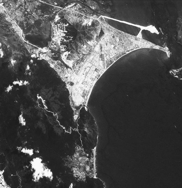 Corona satellite image