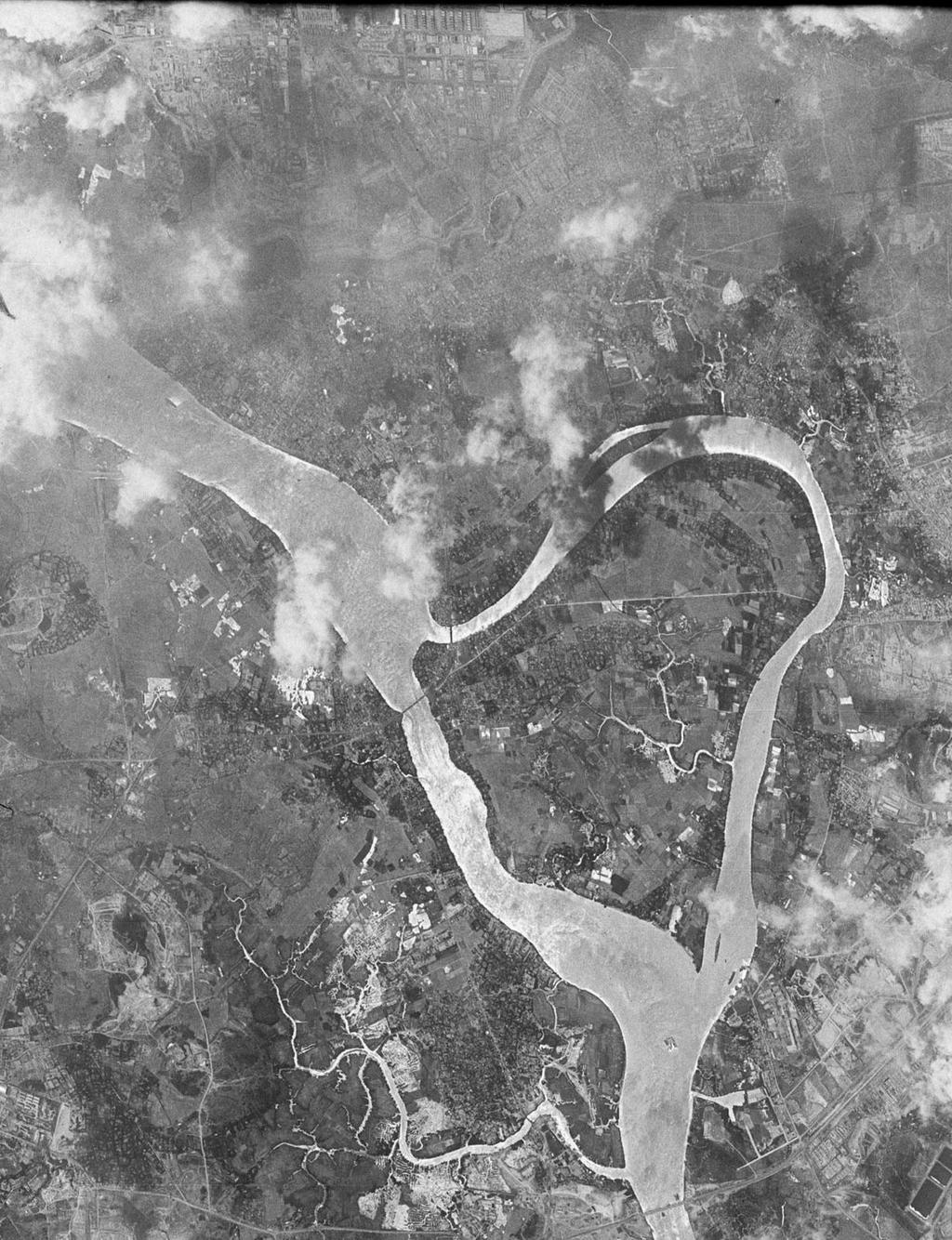Corona satellite image of