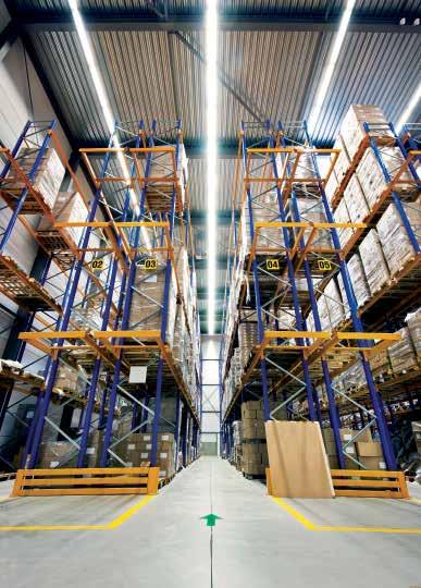 Our pallet racking systems are robust, safe, versatile and expandable.
