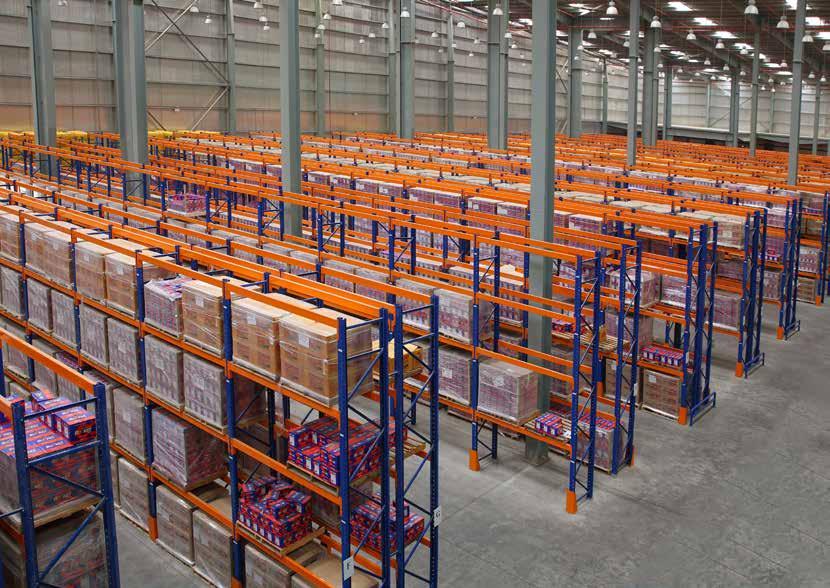 Selective Pallet Racking INTERACK selective racking is the most cost effective storage system requiring minimum capital investment.