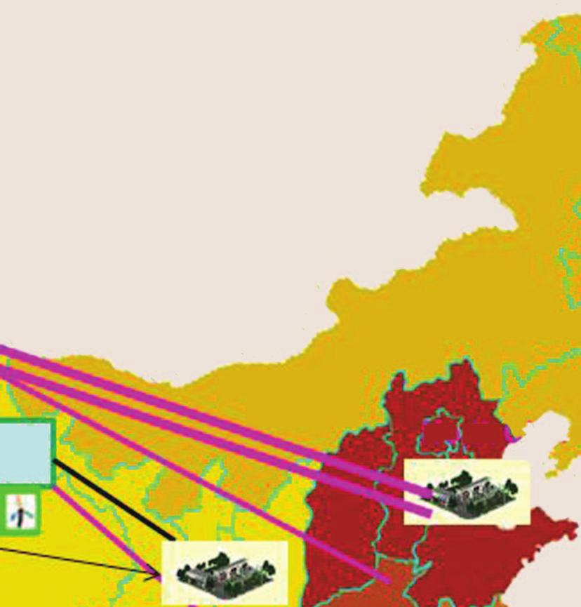 In JiLin, HuBei, ShanDong, and JiangSu, the wind power bases are located in or very close to load centers.