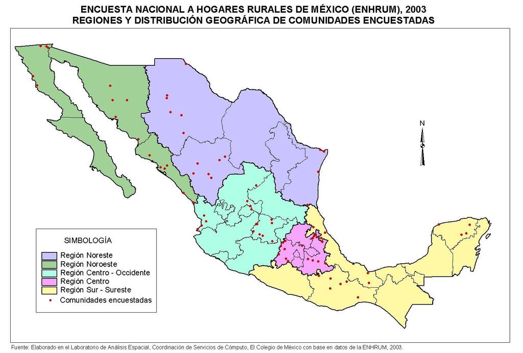The UCD-COLMEX Mexico National Rural Household Survey